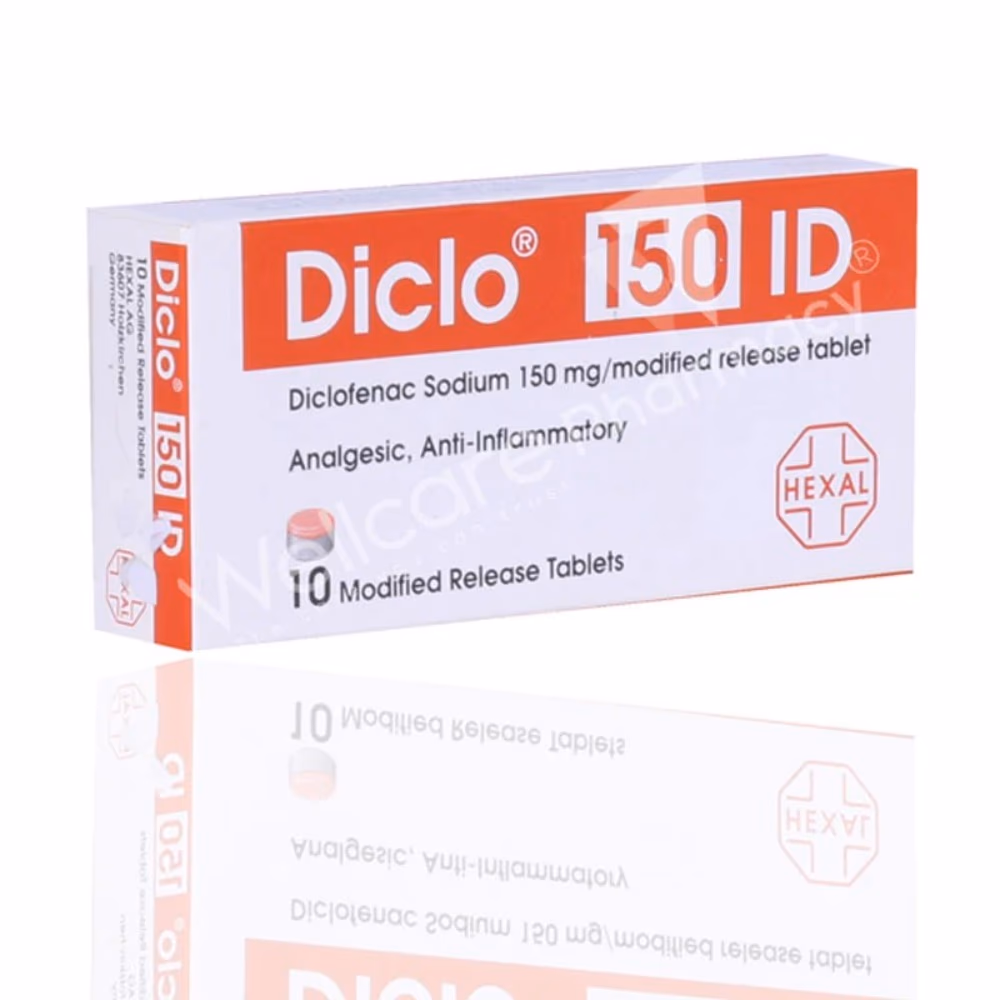 Diclo Id 150mg Tablets 10S 2