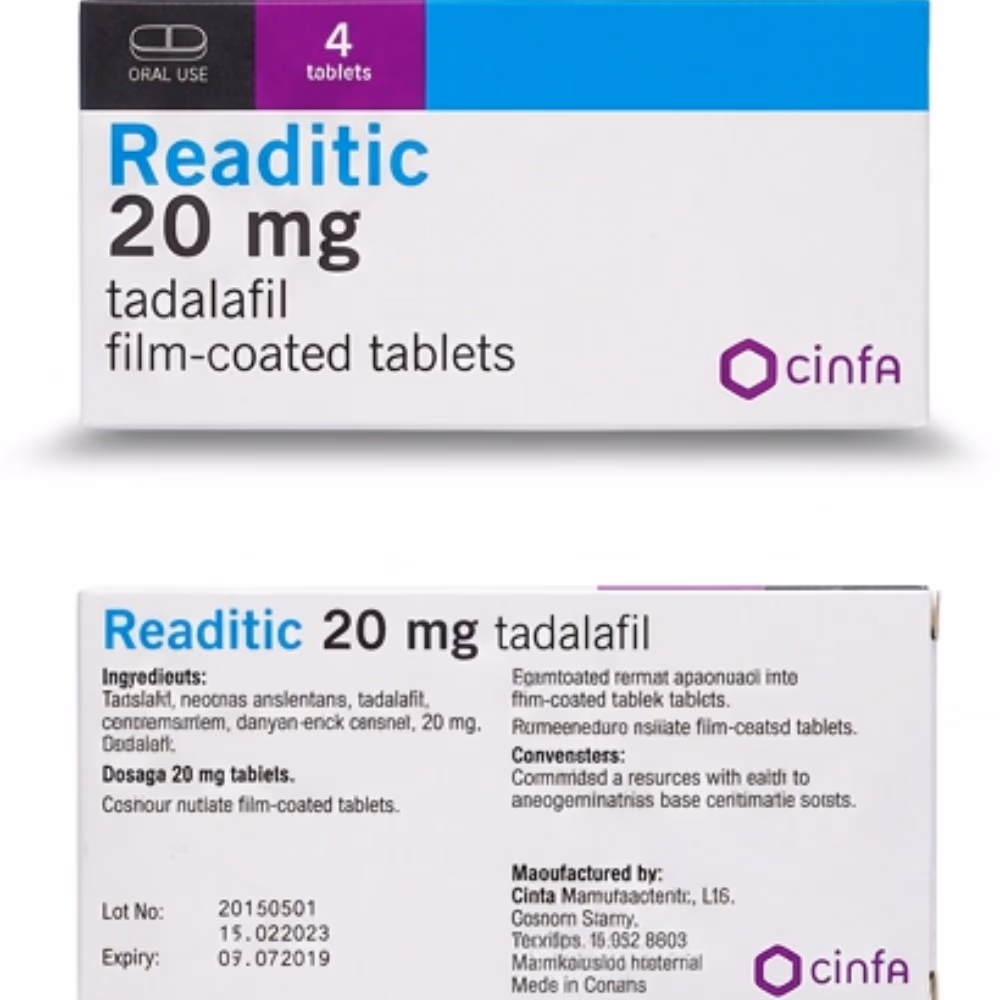 Readitic 20mg Tab 4s  4