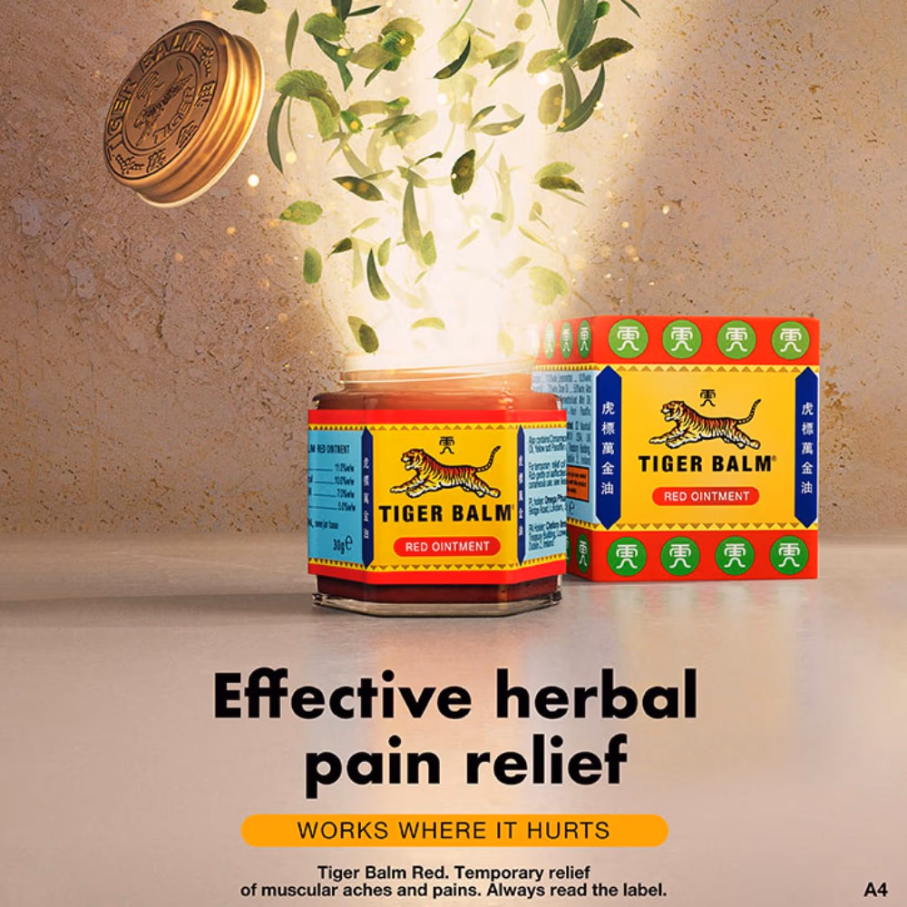 Tiger Balm Red Ointment 30gm 2