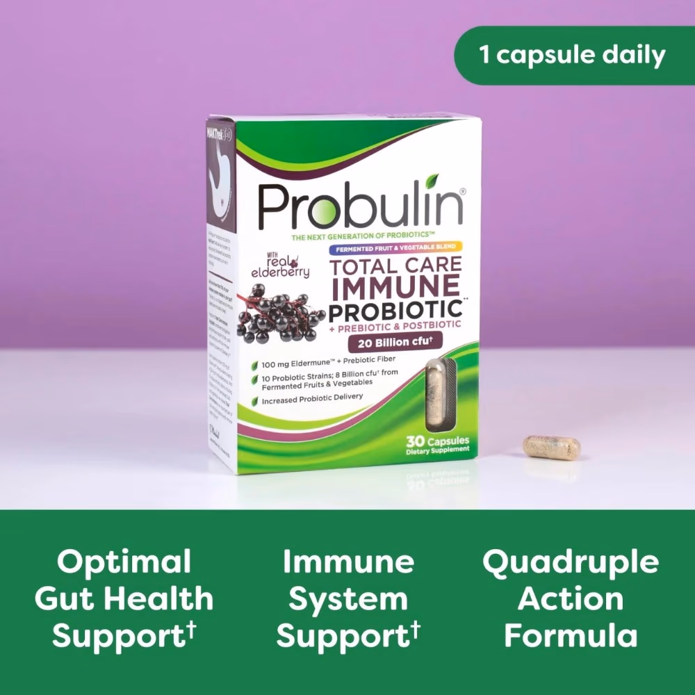 Probulin Total Care Immune Probiotic 20 billion CFU - 30 Capsules 5