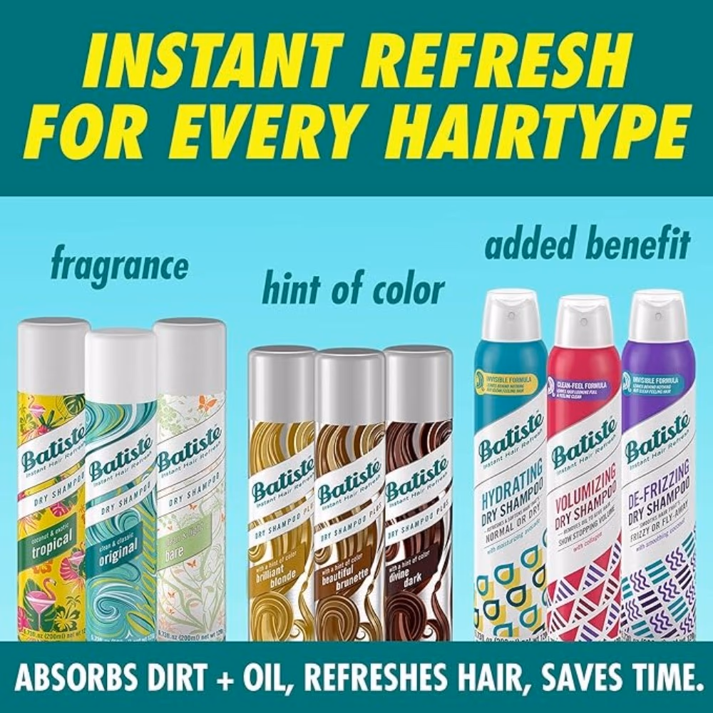 Batiste Dry Shampoo Hydrate 200ml 3
