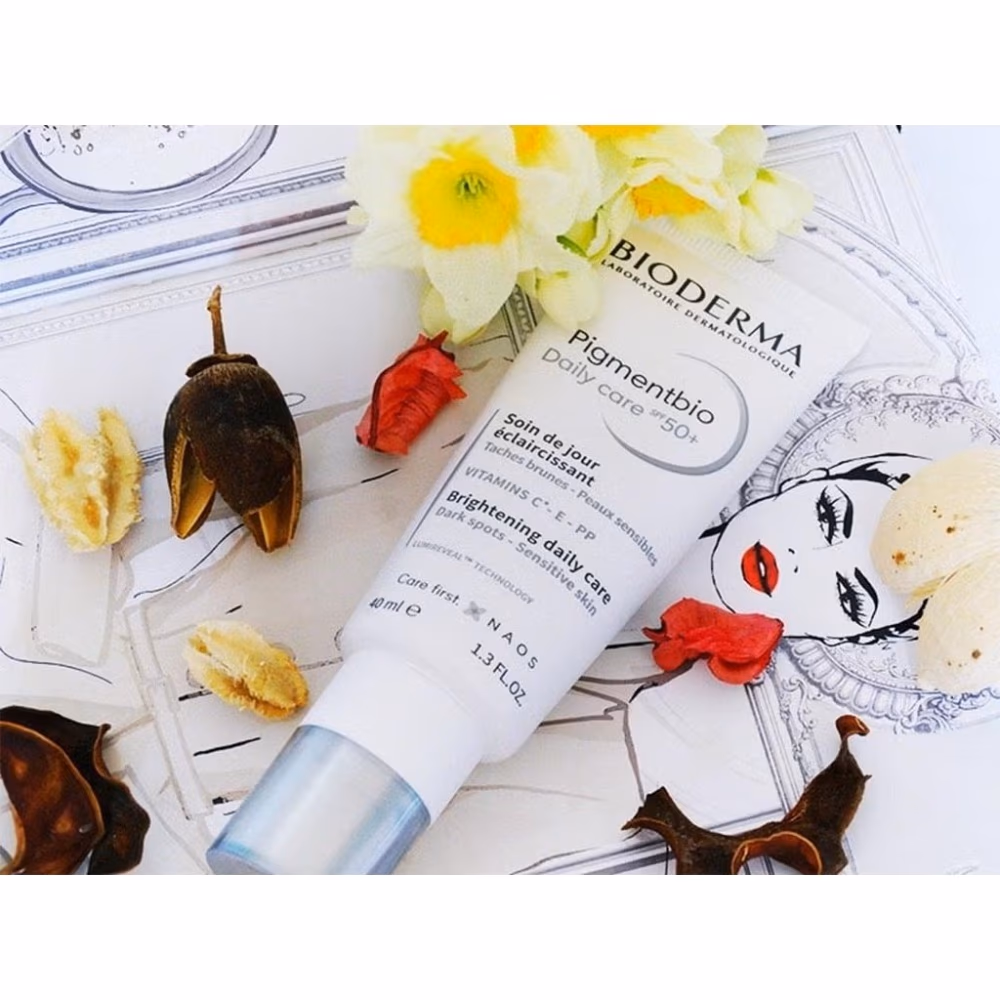 Bioderma Pigmentbio Daily Care SPF50+ 40ml-Brightening Sunscreen for Even Skin Tone & UV 2