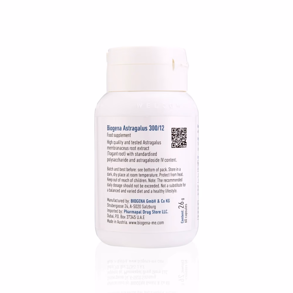 Biogena Astragalus 300/12 capsules 60s 3