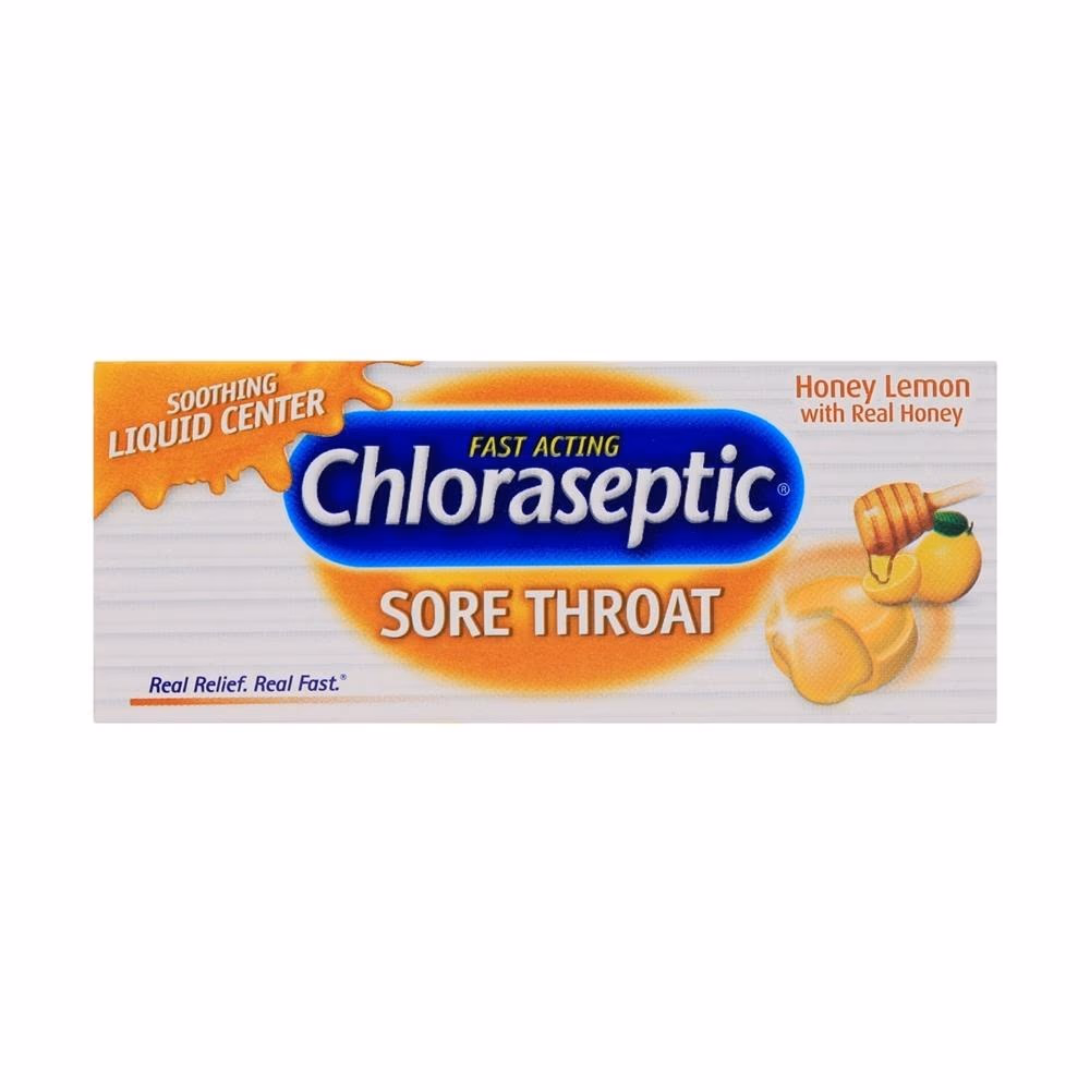 Chloraseptic Lozenge Honey Lemon 18S 3