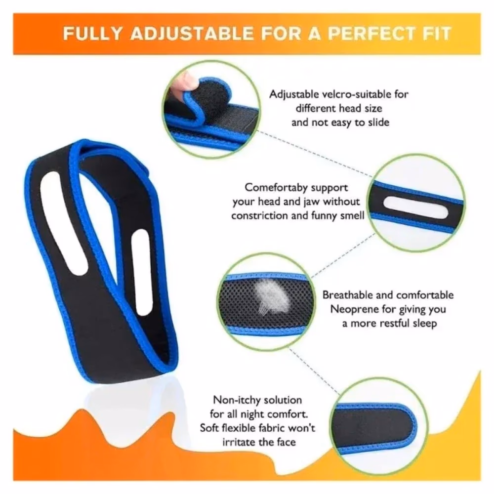 EzyCare Anti-Snoring Chin Strap 5