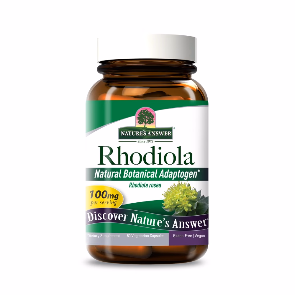 Natures Answer Rhodiola 100mg-60 Capsules 2