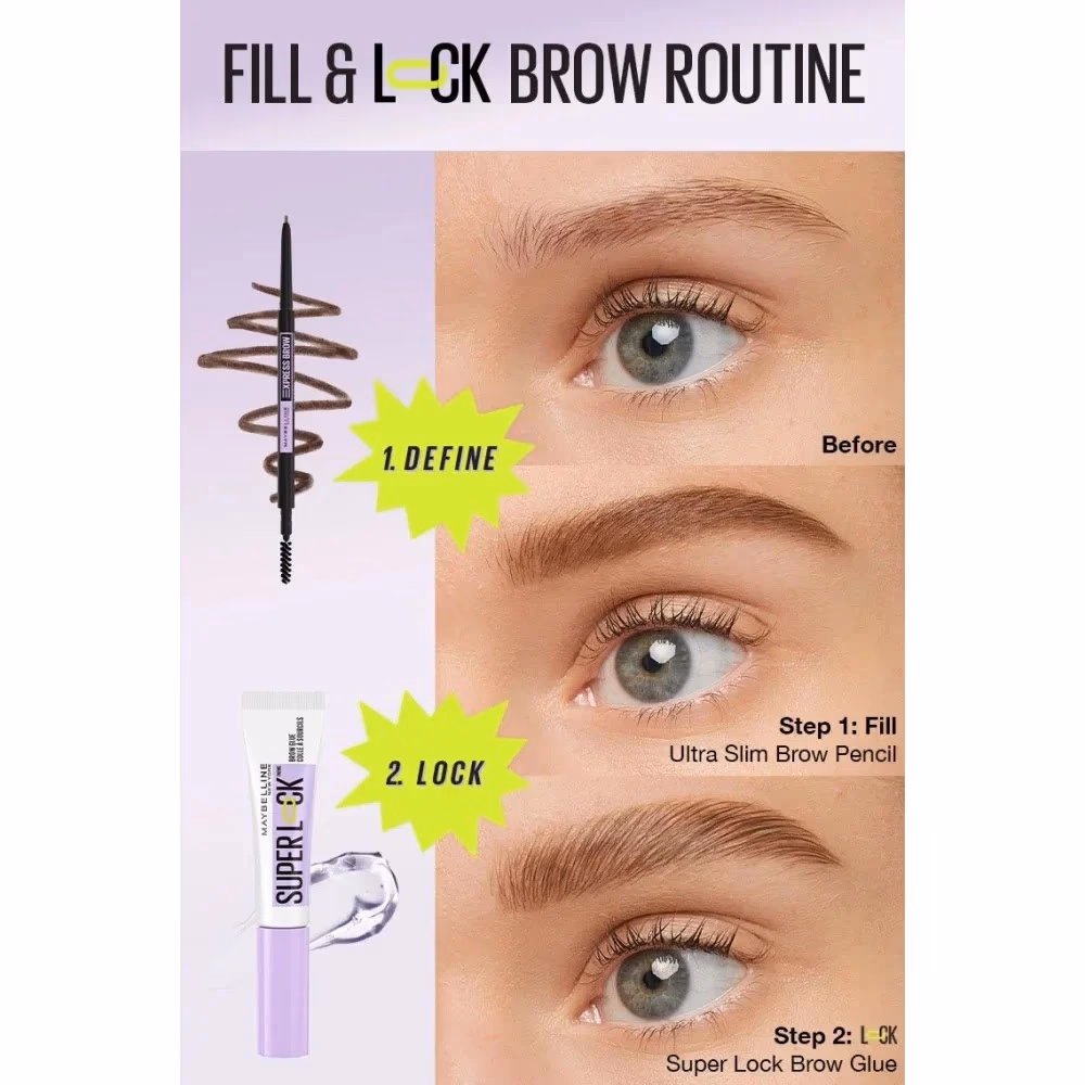 Maybelline Express Brow Ultra Slim Pencil Soft Brown 2