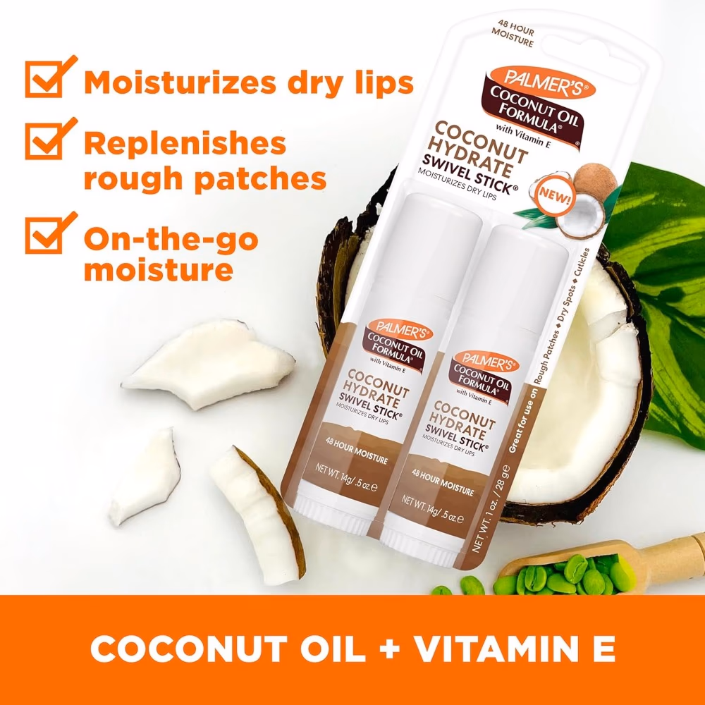 Palmers Coconut Hydrate Swivel Stick Duo Pack 2