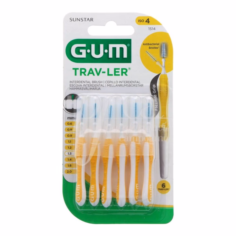 GUM Proxabrush Trav-Ler 1.3mm 1514 3