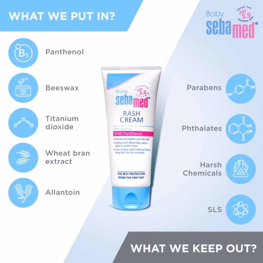 Sebamed Baby Diaper Rash Cream 200ml 3