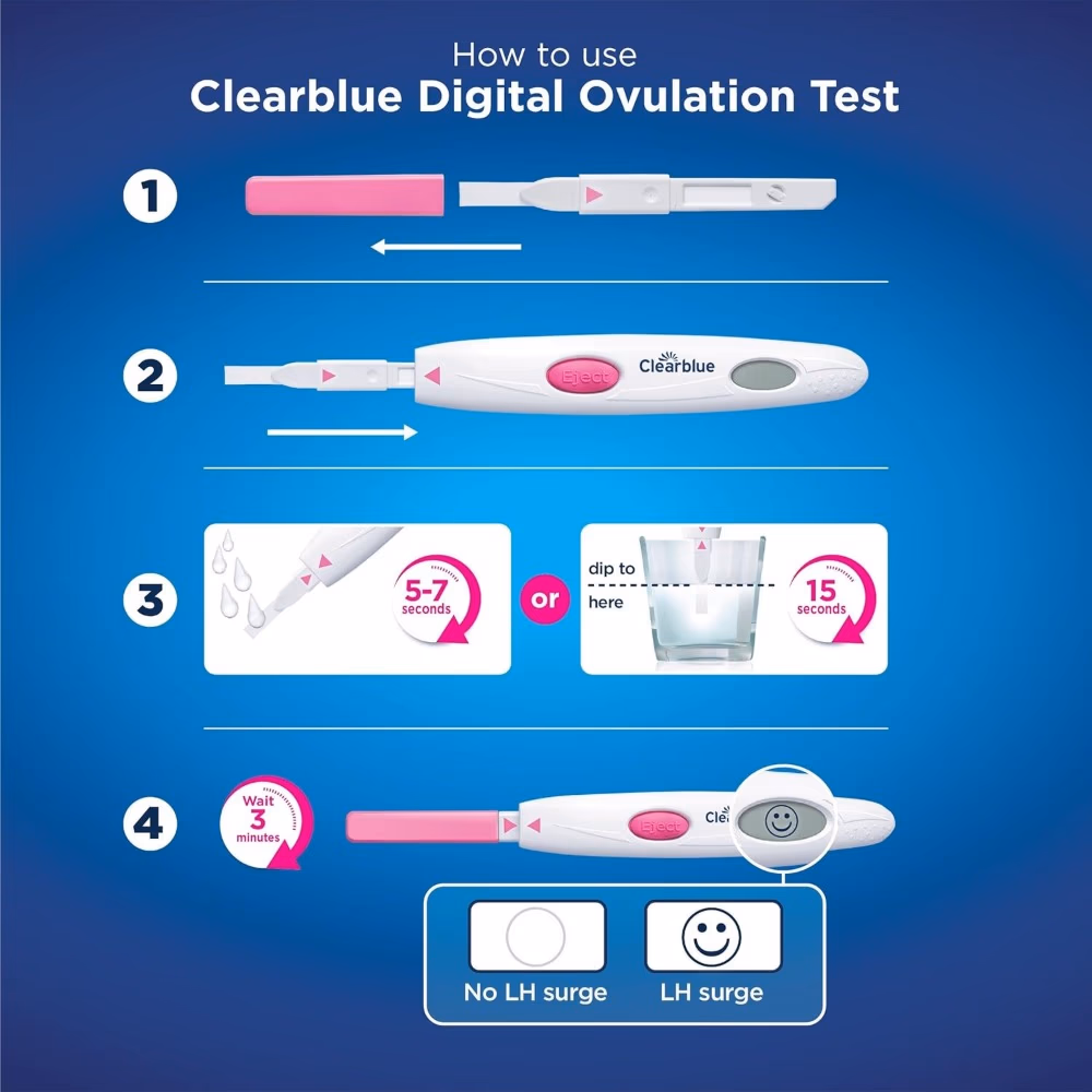 Clearblue Ovulation Test - 10 Digital Tests 5