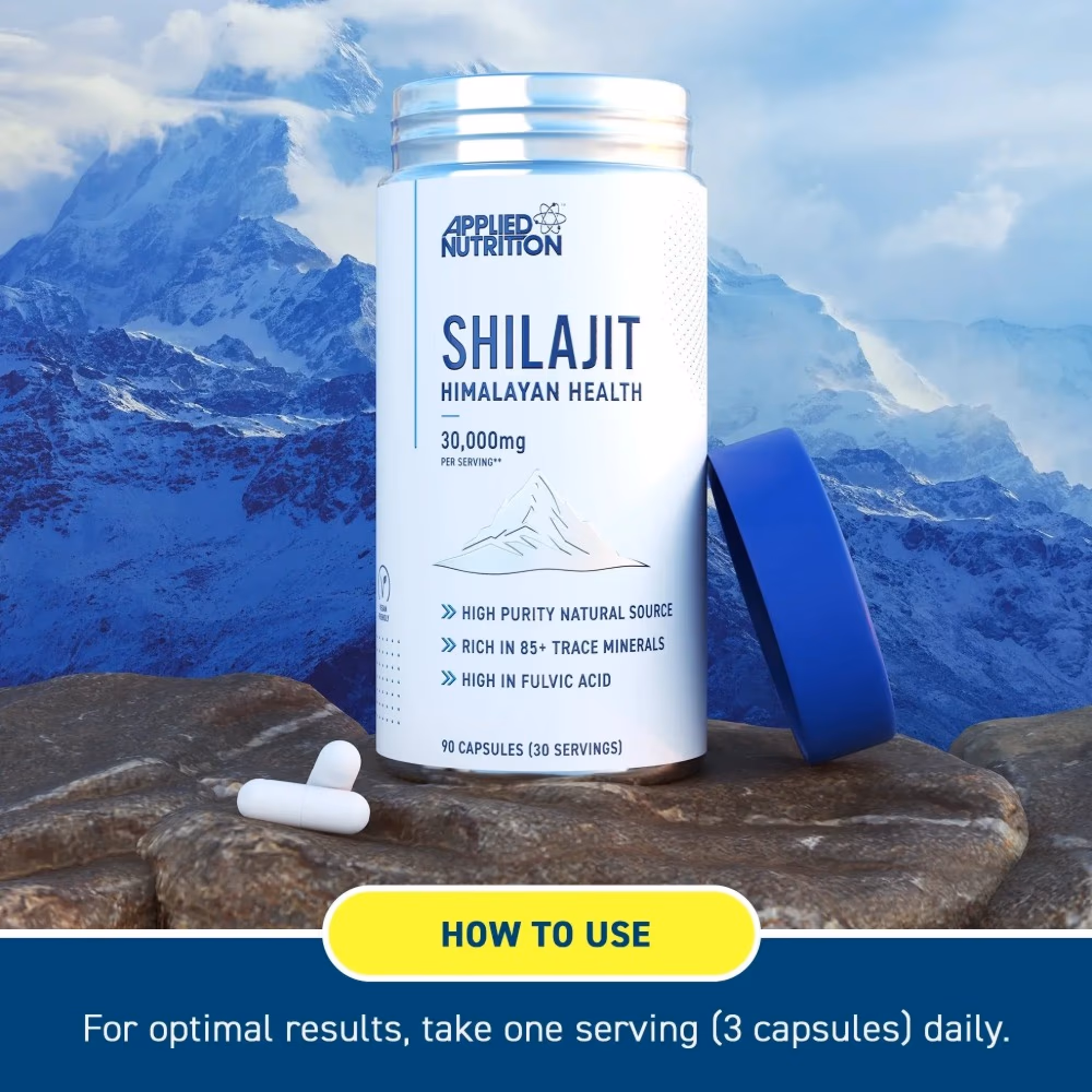 Applied Nutrition Shilajit Himalayan Health 90 Capsules  2