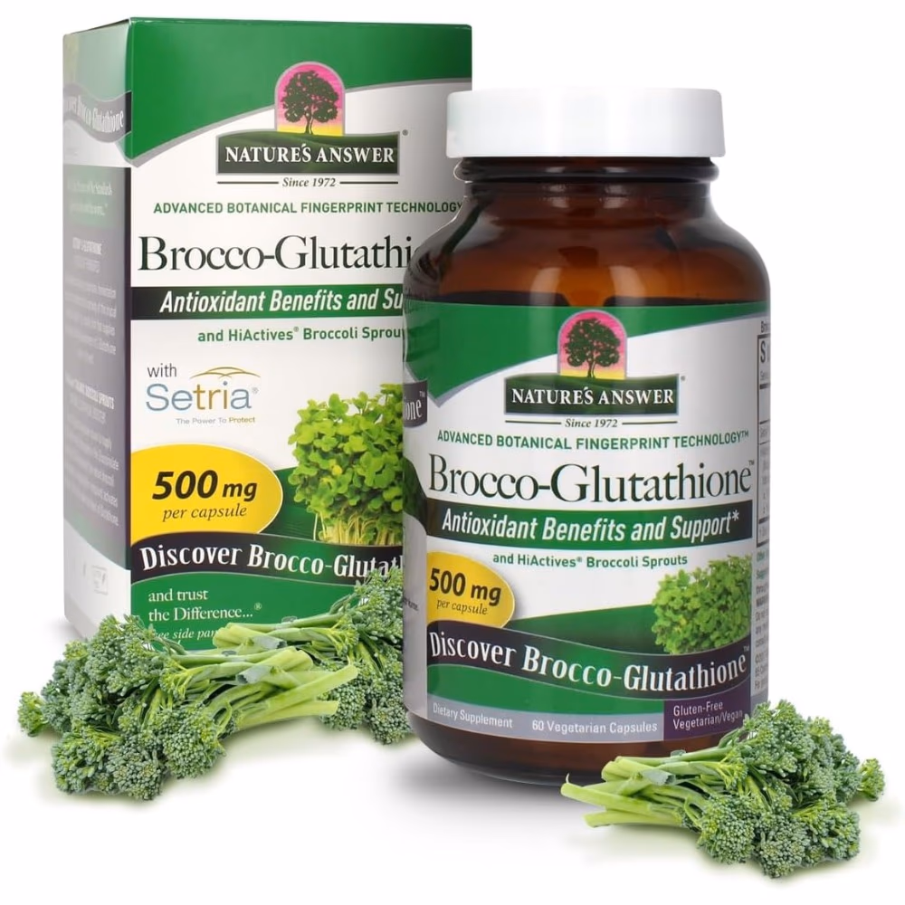 Natures Answer Brocco Glutathione 500mg (60 Capsules) 5