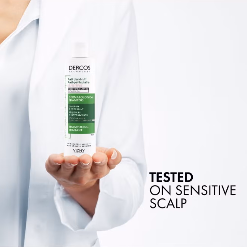 Vichy Dercos Anti Dandruff Sensitive Scalp Shampoo 200ML 3
