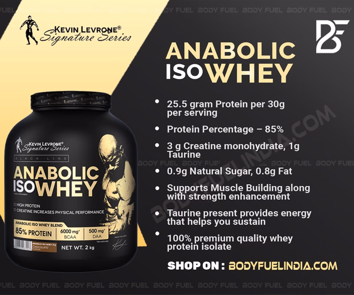Kevin Levrone Anabolic ISO Whey Protein Powder 2kg 2