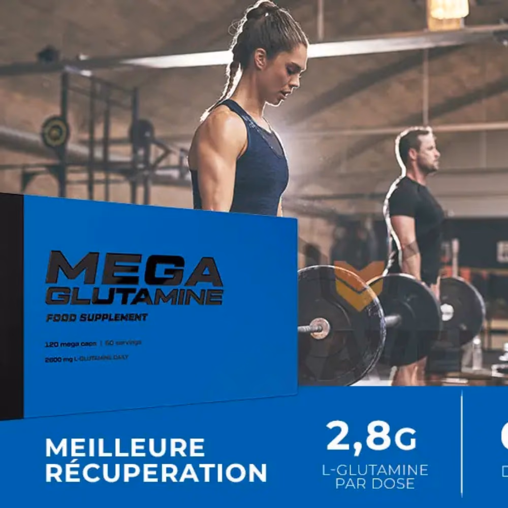 Scitec Mega Glutamine Cap 120s 2