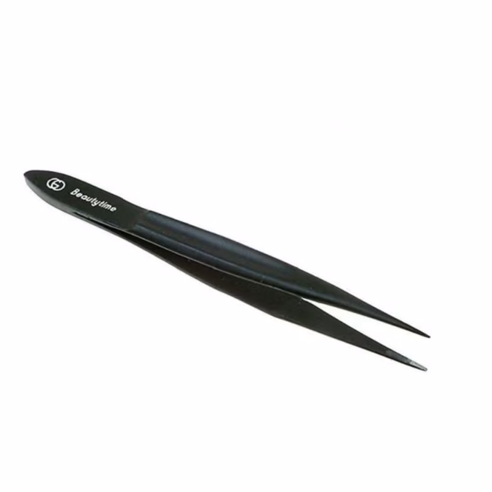 Beautytime BT 123 Point Tweezer Gunmetal 2