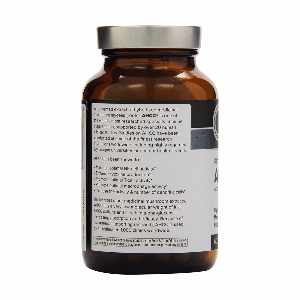 Quality of Life Platinum AHCC 750mg 60 Vegetarian Capsules 3
