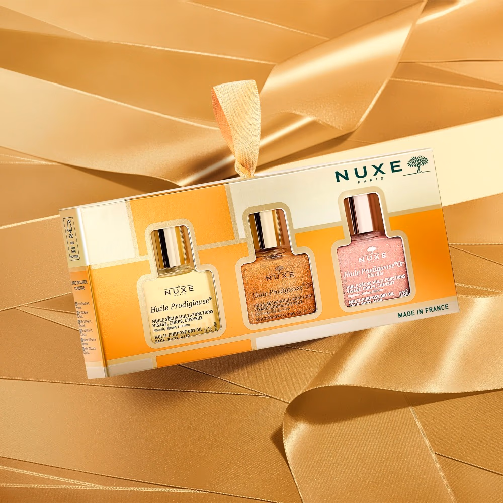 Nuxe Paris Huile Prodigieuse Multi Purpose Dry Oil mini set 3s 3