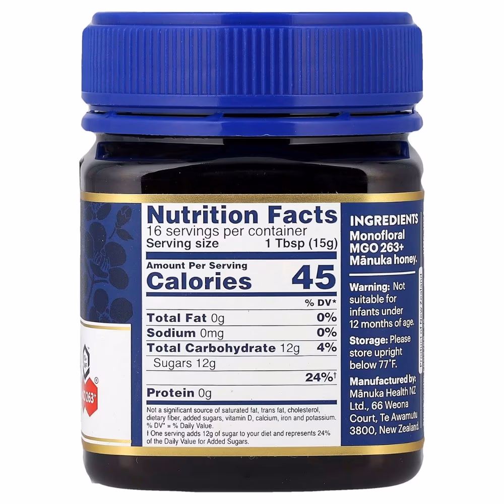 Manuka Health Manuka Honey MGO 263+ 250g 2