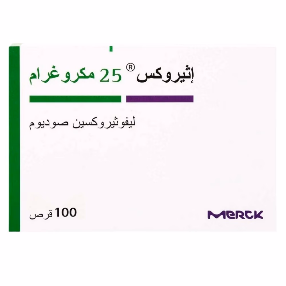 Euthyrox 25mcg Tablets | Pack of 100 Tablets 2