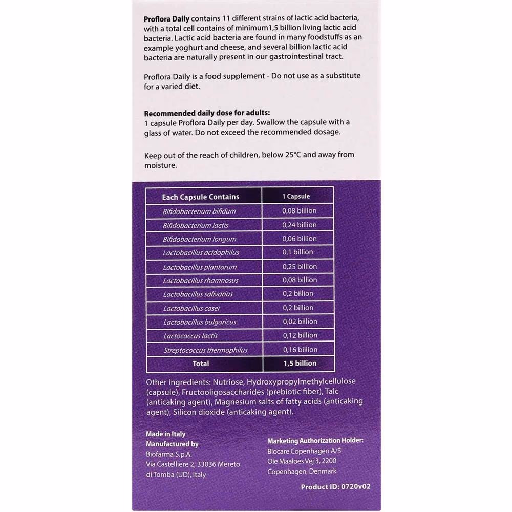 ProFlora Daily 30 Capsules 3