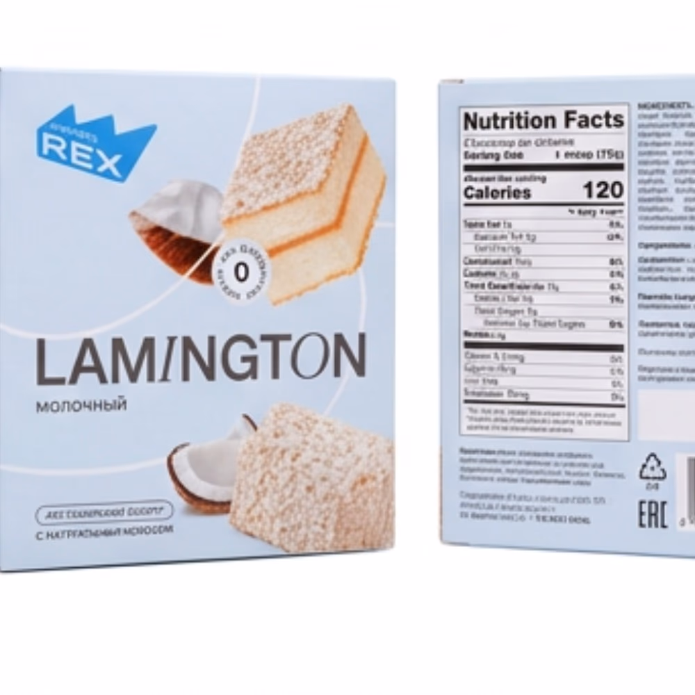 Rex Protein Cake Lamington 40g 4