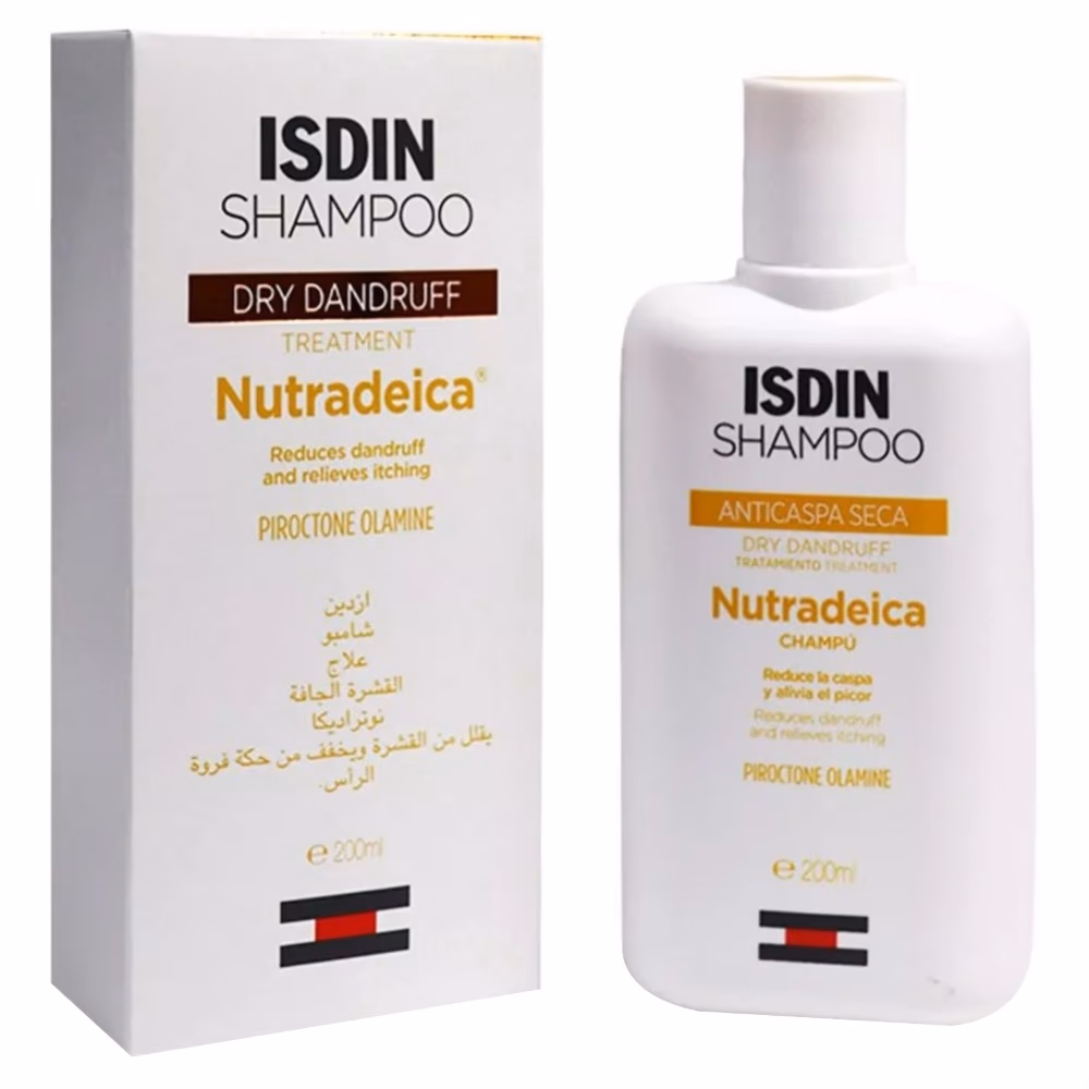 ISDIN Shampoo Nutradecia Dry Dandruff 200ML 2