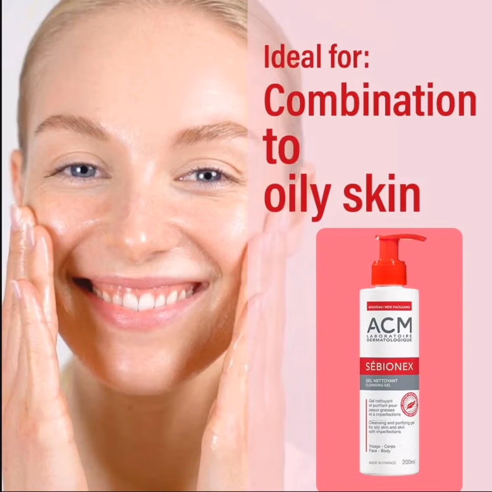 ACM Sebionex Cleansing Gel 200ml 4
