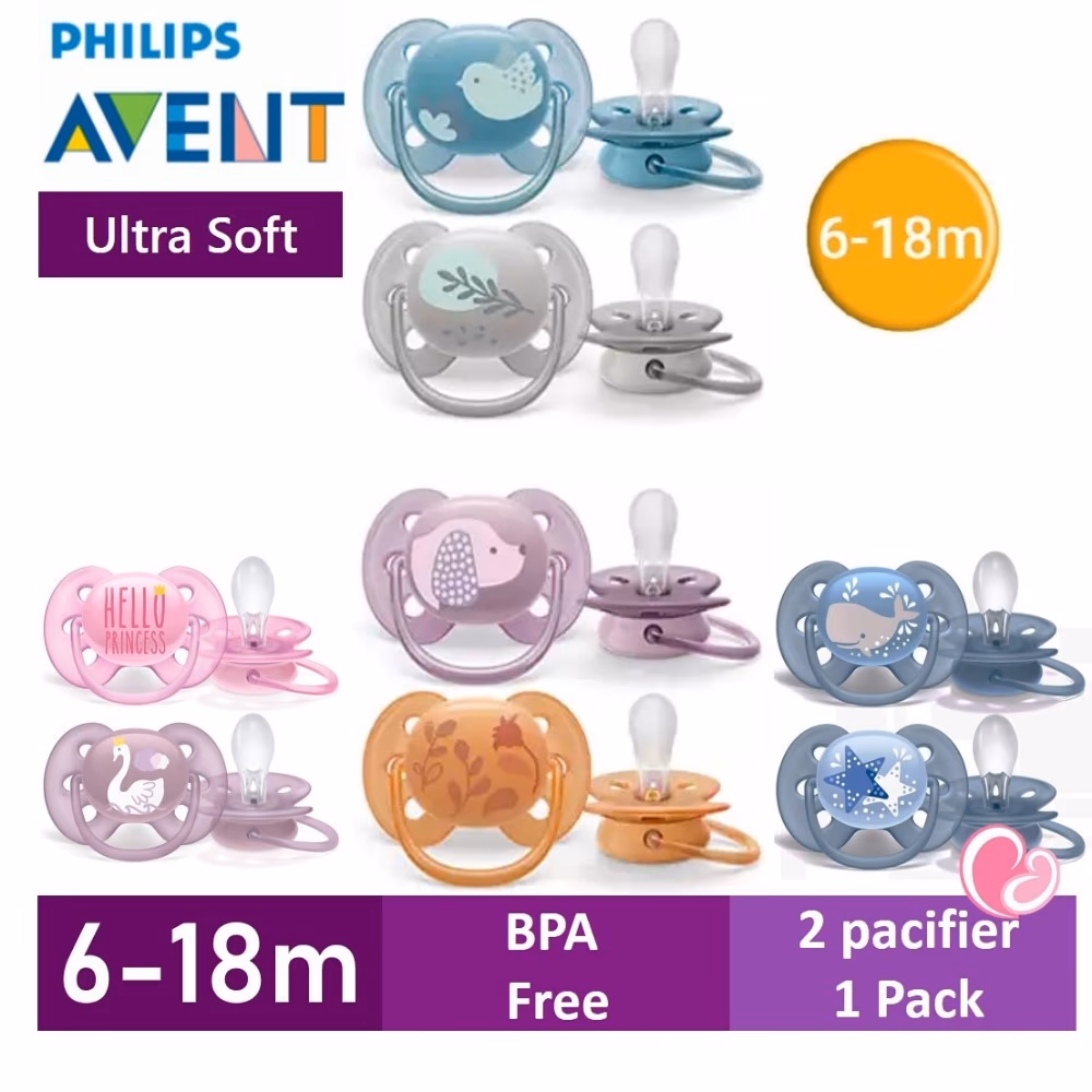 Philips Avent Pacifier Ultra Soft 6 to 18 Months Girl 3