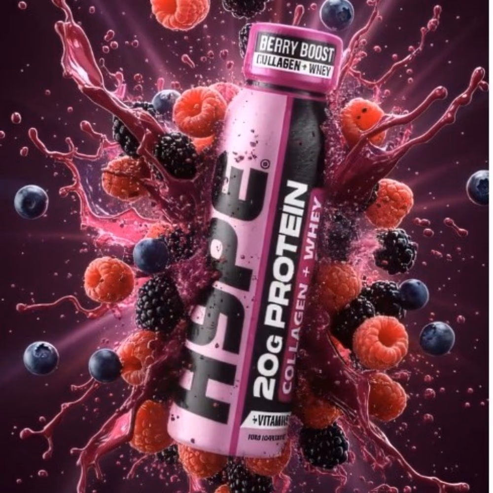 Hype Protein RTD Collagen + Whey Berry Boost 100ml 3