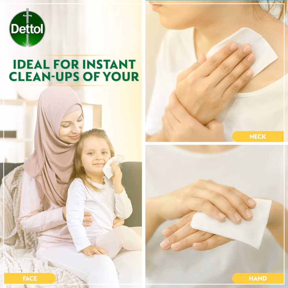 Dettol Antibacterial Fresh Wipes 10s 2