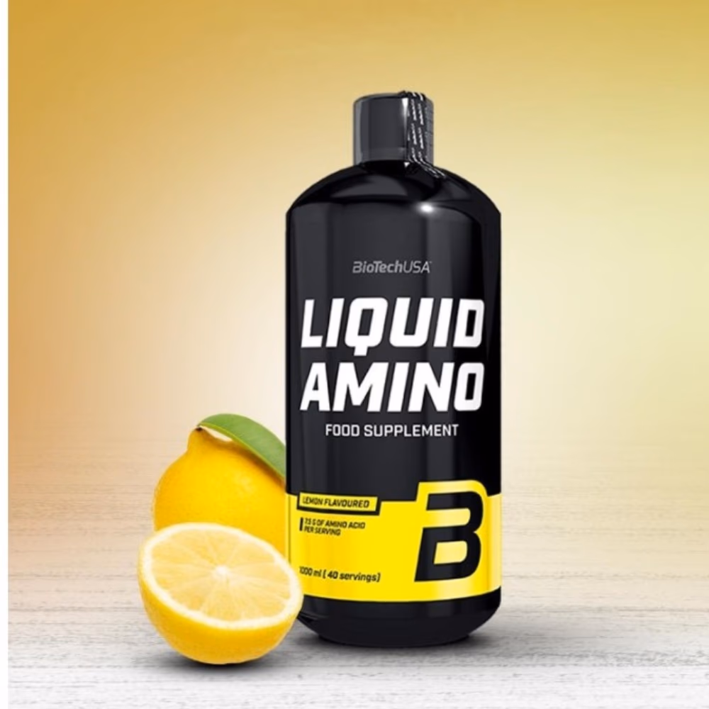 BioTechUSA Amino Liquid Lemon 1000ML 2
