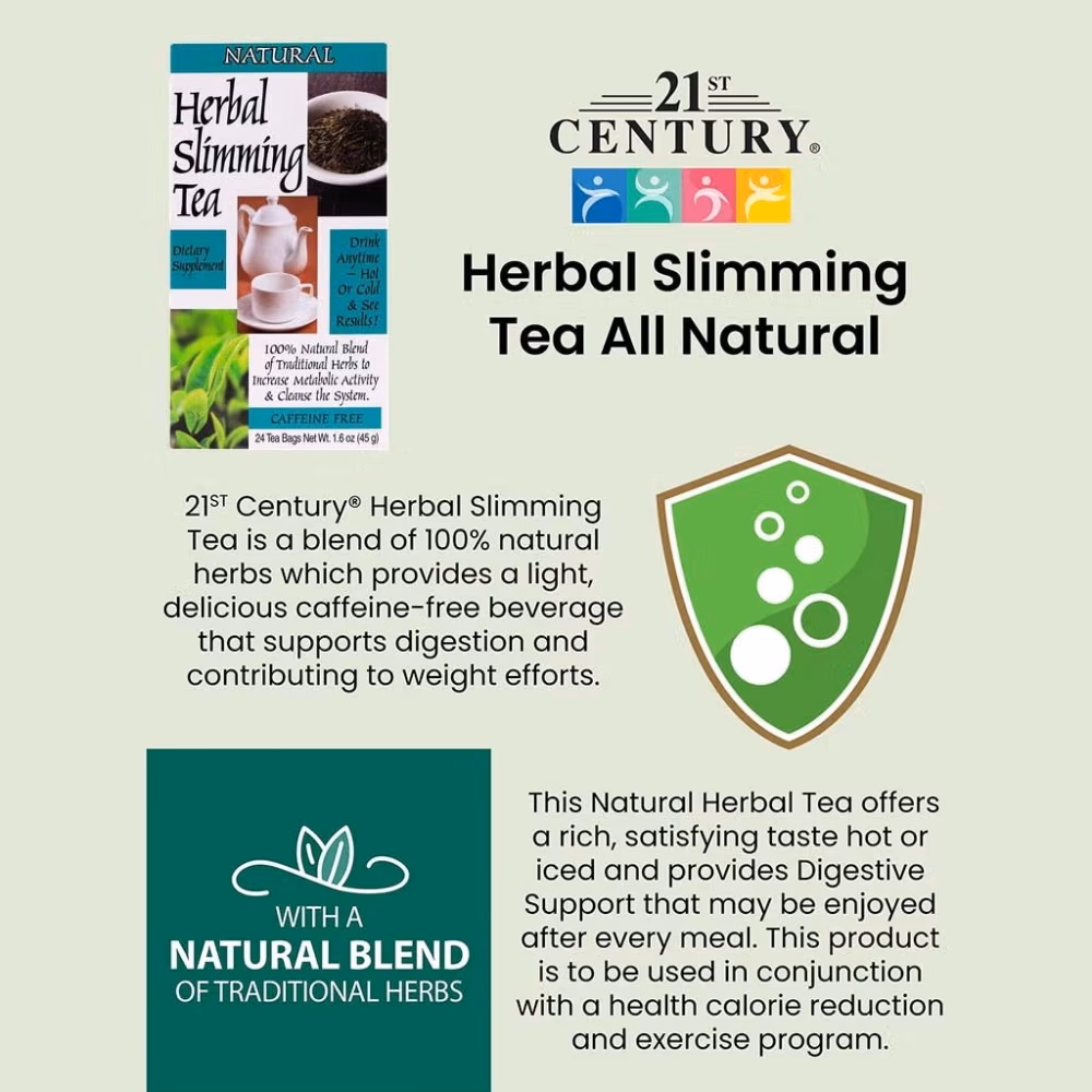 21st Century Slimming Tea Natural 24s 5