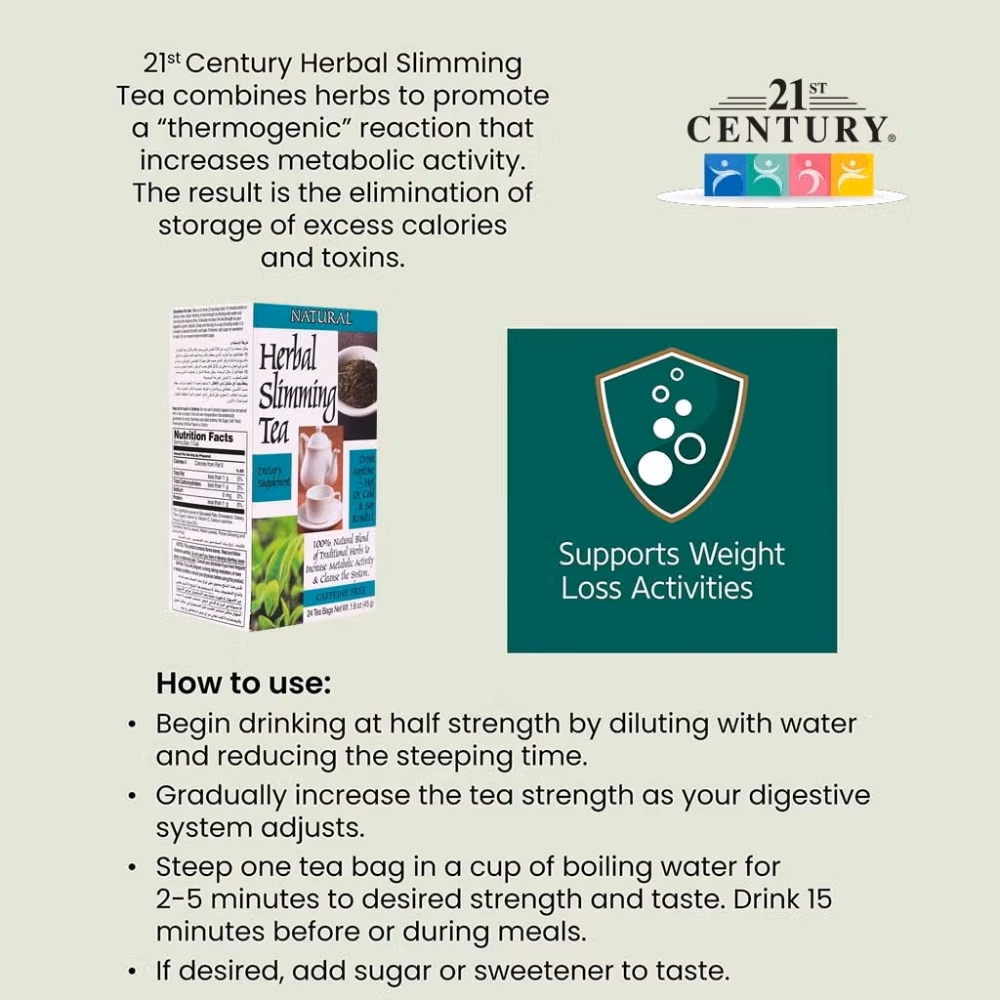 21st Century Slimming Tea Natural 24s 3