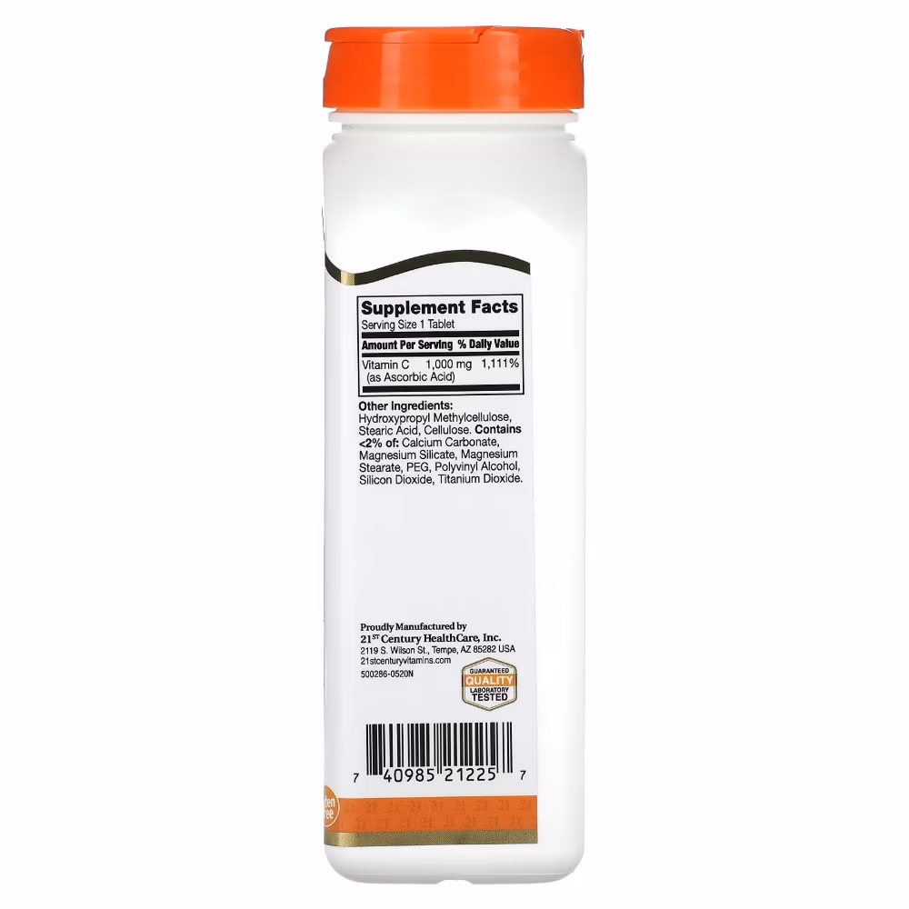 21st Century Vitamin C 1000mg Prolonged Release 110 Tablets 2