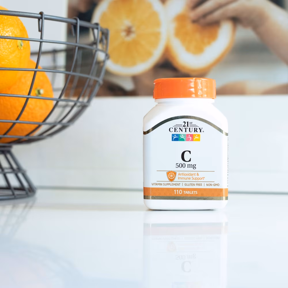 21st Century Vitamin C 500mg Chewable 30 Tablets  3