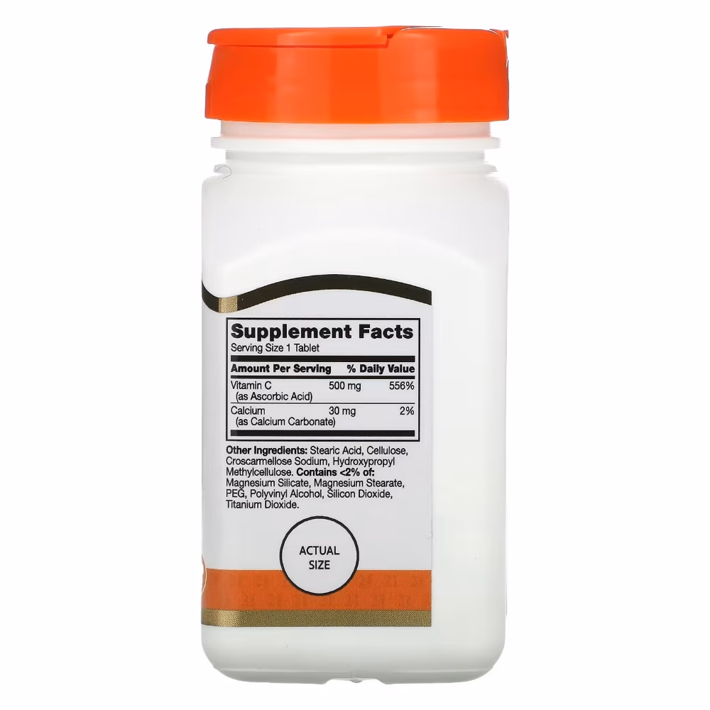 21st Century Vitamin C 500mg Chewable 30 Tablets  2