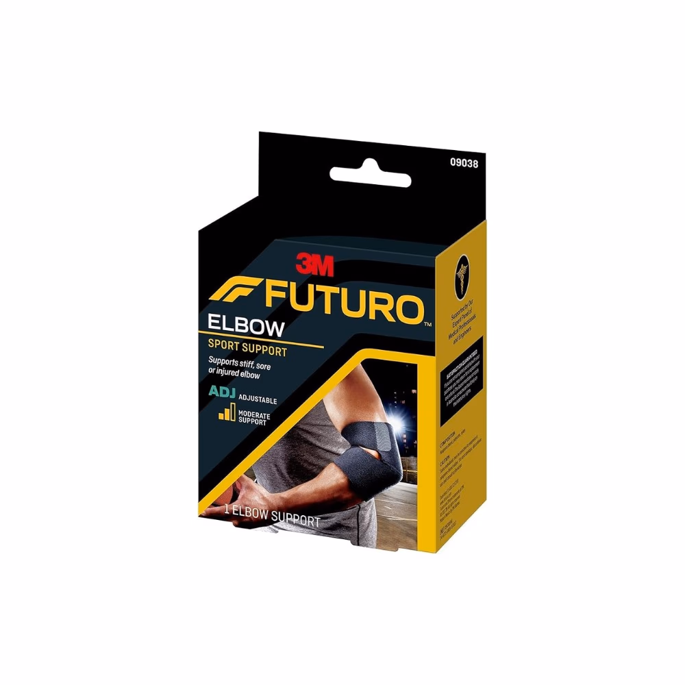 3M Futuro Elbow Sport Support (09038) - Adjustable Size - 1 Elbow Support 2