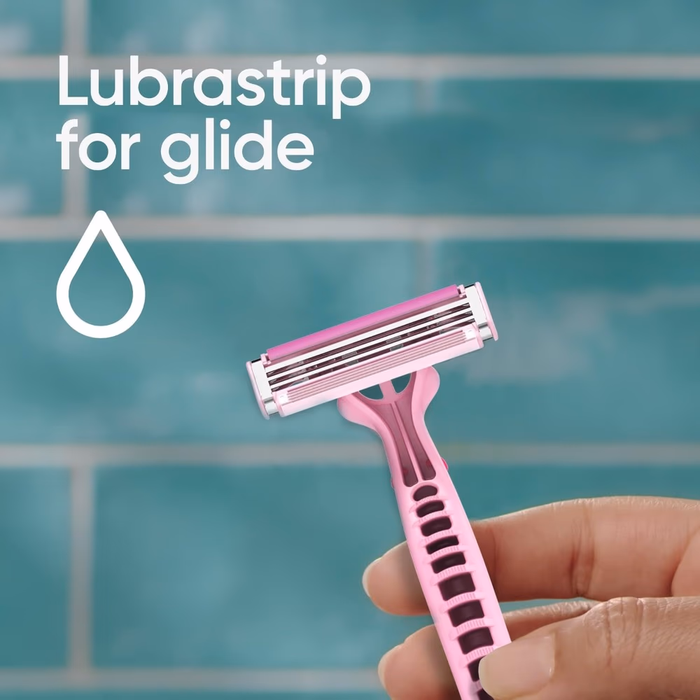 Gillette Simply Venus 3 Disposable Razors – 12 Pack (8 + 4 Free) 4
