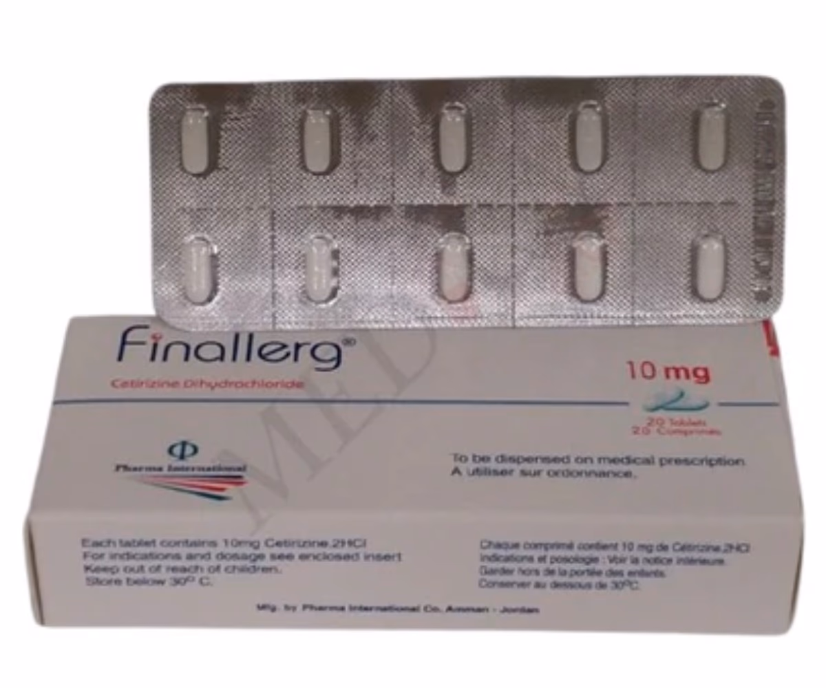 Finallerg 10mg Tablets 20s 2