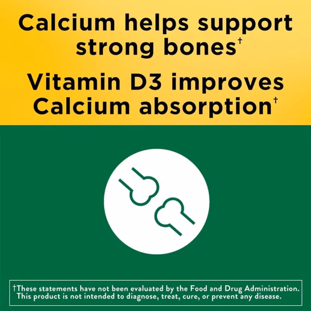 21st Century Calcium 600 + Vitamn D - Bone & Joint Health Supplement (75 Tablets) 4