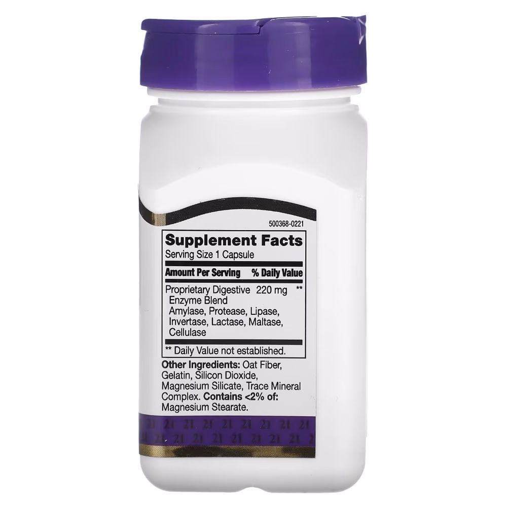21st Century Digestive Enzymes 60 Capsules 2