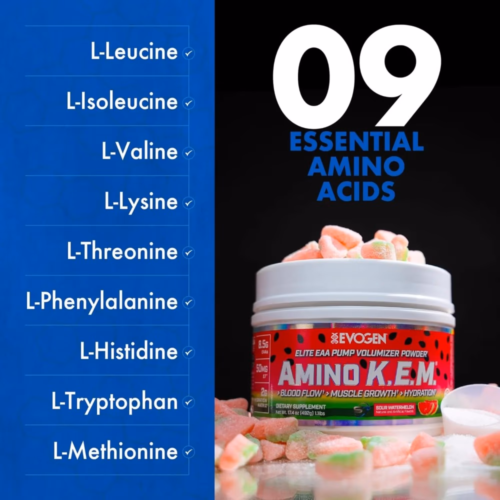 Evogen Amino K.E.M. Watermelon 471g 4