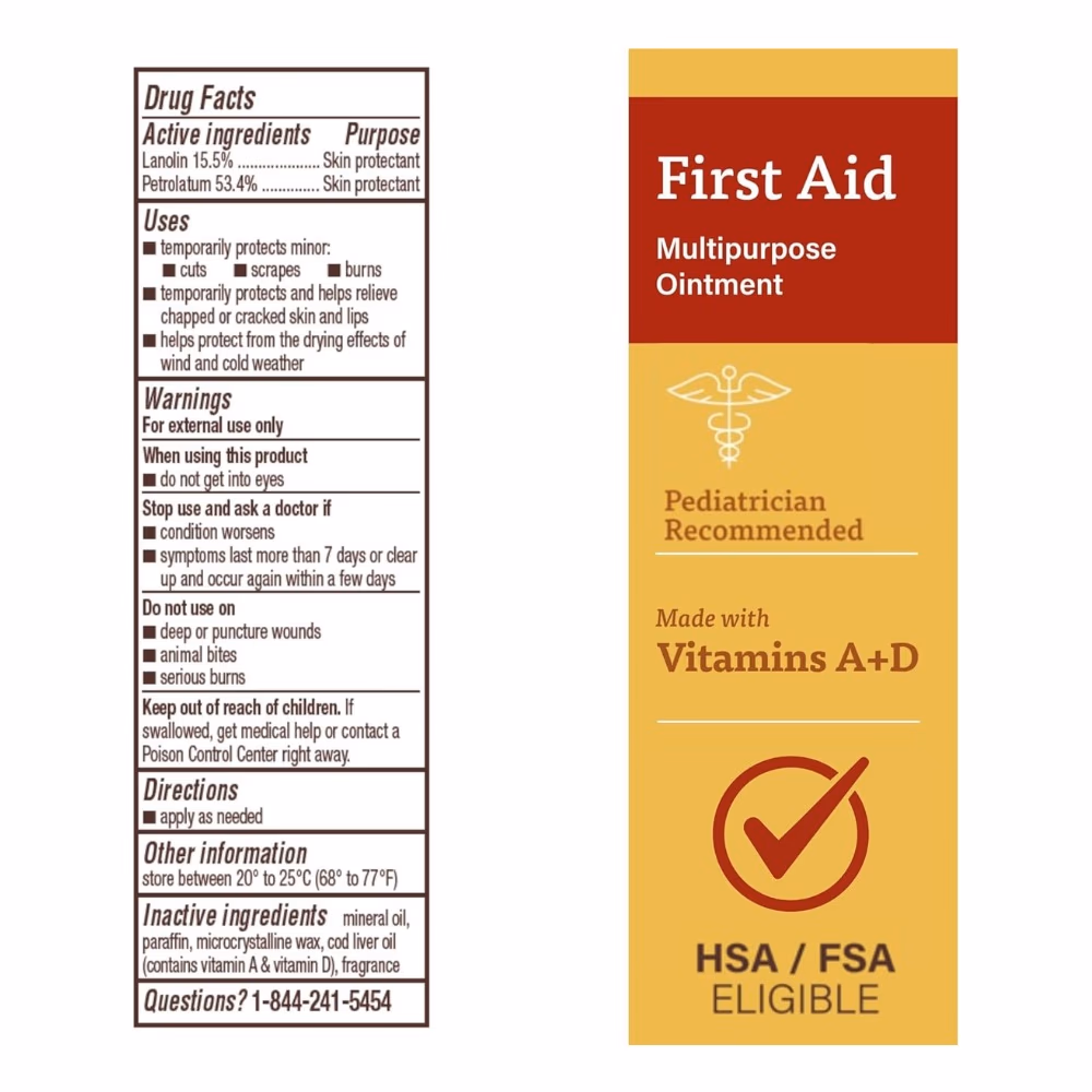 A+D First Aid Multipurpose Ointment 42.5g 2