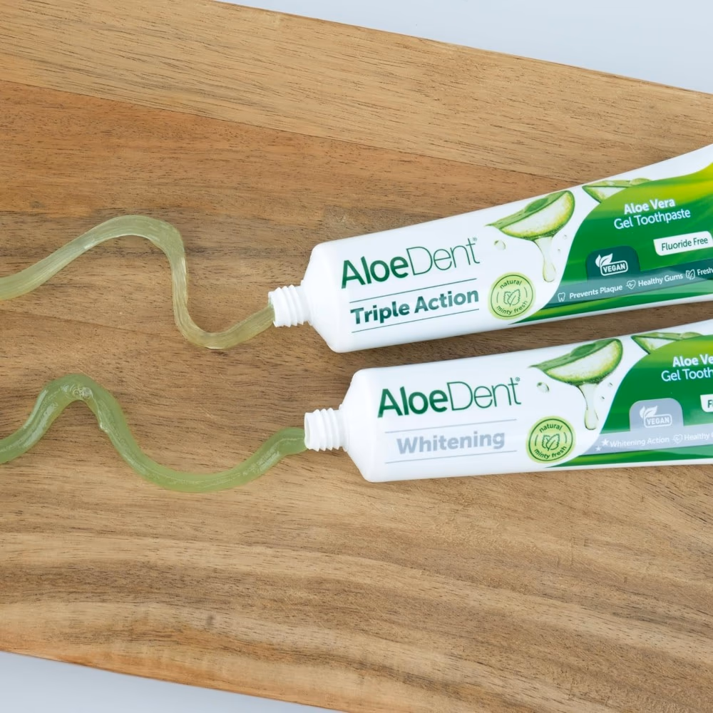 AloeDent Aloe Vera Triple Action Toothpaste 50ml 4