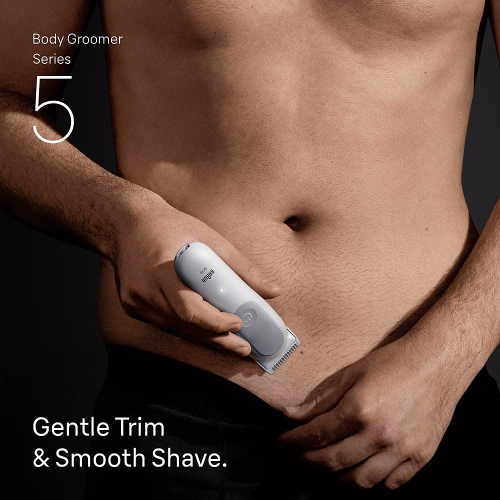 Braun Series 5 Body Groomer Aqua Grip Grey BG5550 2