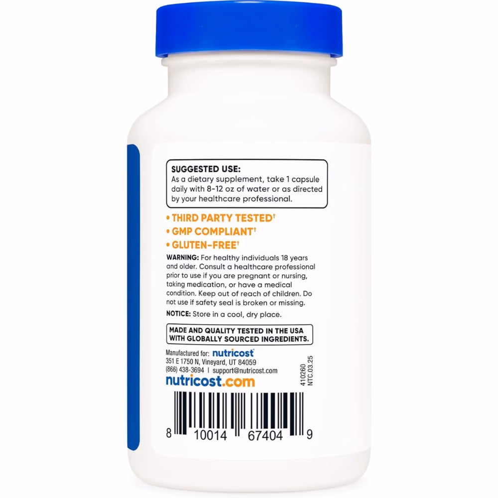 Nutricost Stinging Nettle Root Extract 7500mg-120 Capsules  3
