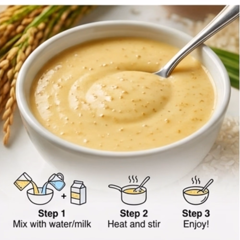 Pride Rice N Grinds Hot Cereal Custard 567.6g 3