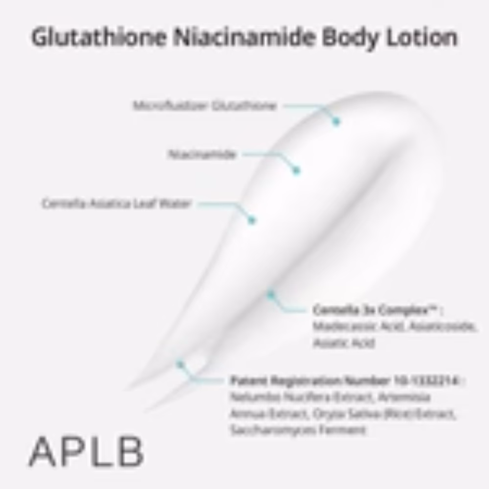 APLB Glutathione Niacinamide Body Lotion 300ml 5